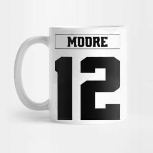 DJ Moore Football Mug